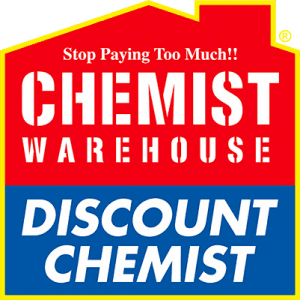 image of a house with text: Stop Paying Too Much!! Chemist Warehouse; Discount Chemist