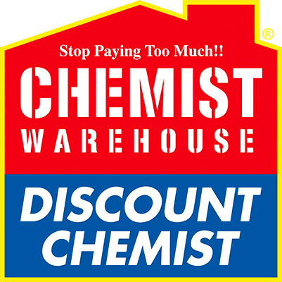 image of a house with text: Stop Paying Too Much!! Chemist Warehouse; Discount Chemist