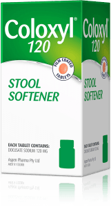Coloxyl 120 Stool Softener box
