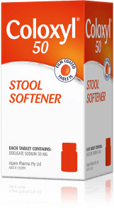 Coloxyl 50 Stool Softener box